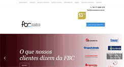Desktop Screenshot of fbcconsultoria.com.br